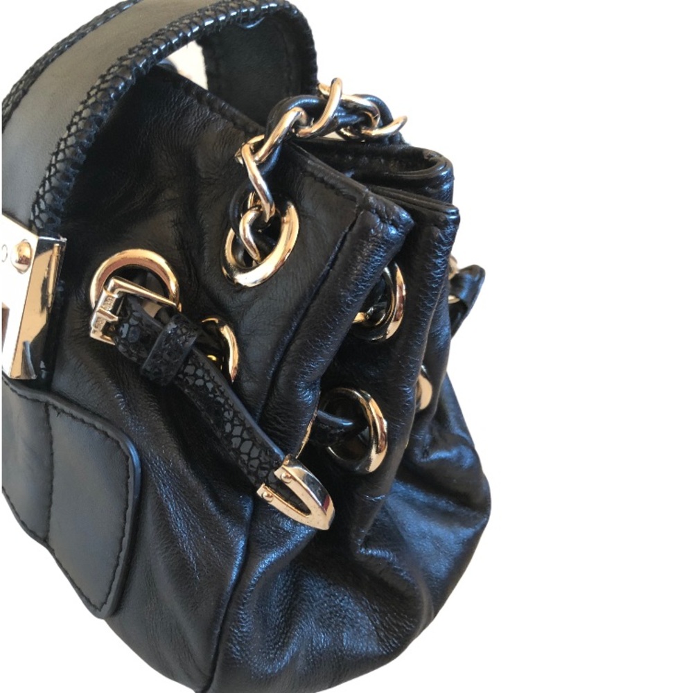 Jimmy Choo Mini Ramona Chain Bag Satchel 💯 - Picture 4 of 13